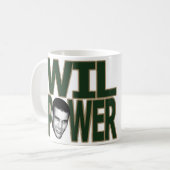 Wil力のマグ コーヒーマグカップ (正面左)