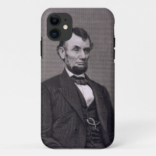 Wil著写真から刻まれるエイブラハム・リンカーン iPhone 11 ケース