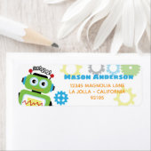 Wil-Botロボット – 差出人住所ラベル ラベル (インサイチュ)