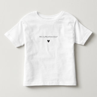 Wil Jij Mijn Oom Zijn Zwangerschapsaankondiging トドラーTシャツ