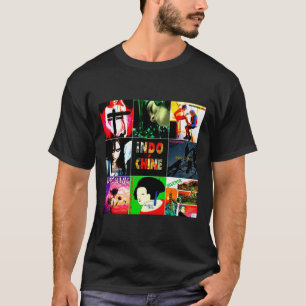 Wila最高ののSeller Logo Music Indochine Band Tシャツ