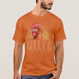 Wilco Rooster girl family Tシャツ