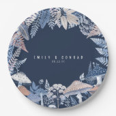 Wild & お洒落結婚のID1110 ペーパープレート (正面)