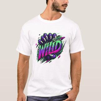 WILD – アーバンクローストライクロゴ Tシャツ
