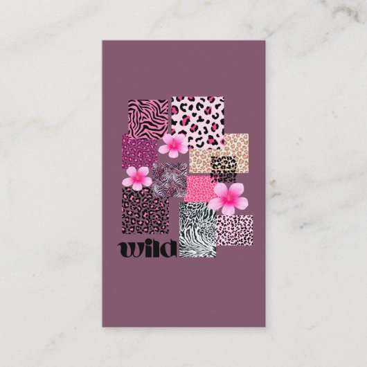 wild 名刺 (正面)