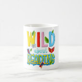 Wild About 読's Dr先生赤と白ストライプ コーヒーマグカップ (中央)
