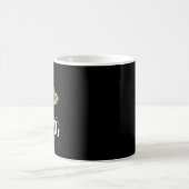 Wild About 読's Leopard Print Book Lover T コーヒーマグカップ (中央)
