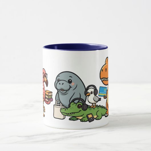 Wild About Books マグカップ (中央)