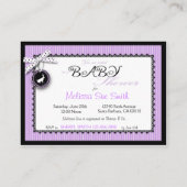 Wild About Bunnies Reminder Notecard エンクロージャーカード (裏面)