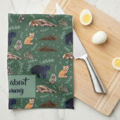 Wild about Grammy キッチンタオル (四つ折り)