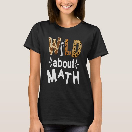 Wild About Math Pi Mathematics先生物理Stu Tシャツ (正面)