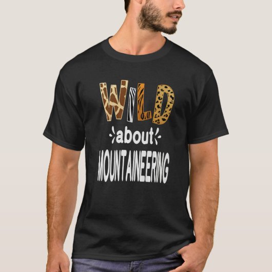 Wild About Mountaineering   Tシャツ (正面)