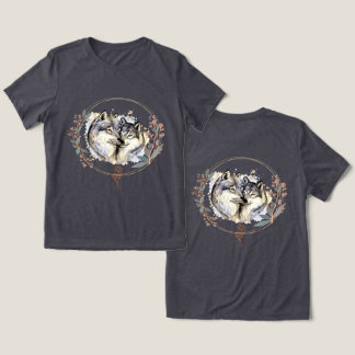 Wild Affection ~恋するオオカミのイラスト~ トライブレンドTシャツ