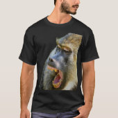 Wild and Bold – Baboon Printed Shirt Tシャツ (正面)