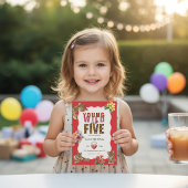 Wild and Five Tiger Cub Jungle Party 招待状