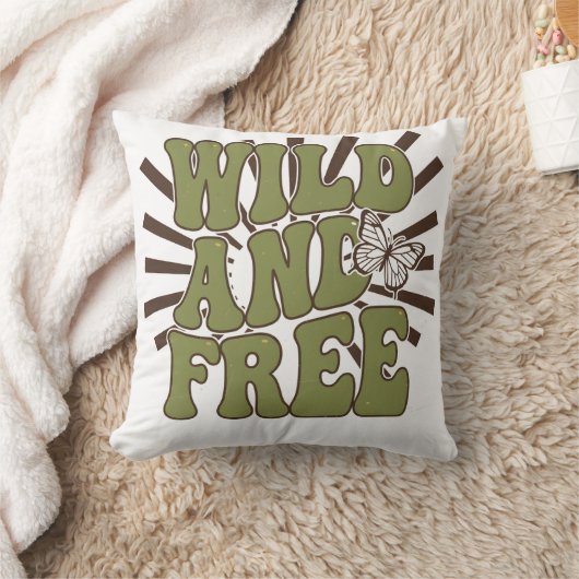 Wild and FREE クッション (ブランケット)