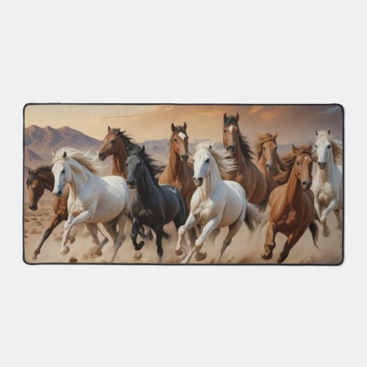 Wild and free デスクマット (正面)