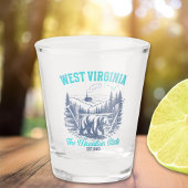 Wild and Scenic West Virginia State Pride ショットグラス