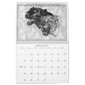 Wild Animal Calendar for those wild at heart カレンダー (3月 2027)