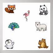 Wild animal collection ポスター (正面)