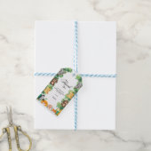 Wild animal jungle safari boy birthday ギフトタグ (より糸付き)