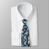 Wild Animal Print Opal Spotted Neck Tie ネクタイ (タイ)