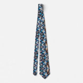 Wild Animal Print Opal Spotted Neck Tie ネクタイ (裏面)