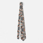Wild Animal Print Opal Spotted Neck Tie ネクタイ (裏面)