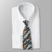 Wild Animal Print Opal Spotted Neck Tie ネクタイ (タイ)