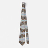 Wild Animal Print Opal Spotted Neck Tie ネクタイ (正面)