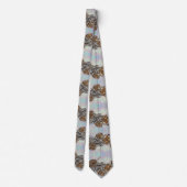 Wild Animal Print Opal Spotted Neck Tie ネクタイ (裏面)