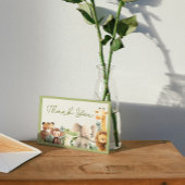 Wild Animal Thank You Card サンキューカード