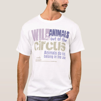 Wild animals out of the circus - tシャツ