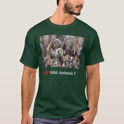 Wild Animals Tシャツ (正面)
