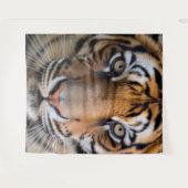 Wild Animals - Tiger Backdrop wall art タペストリー (正面(横))