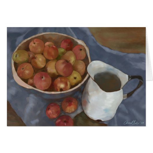 Wild Apples From the Secret Orchard Painting (正面横)