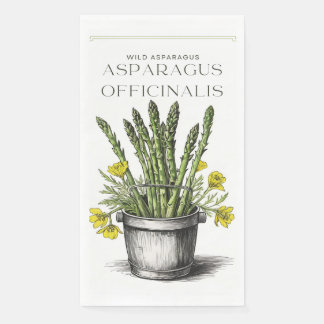 Wild Asparagus Sketchデザイン:自然インスパイア-