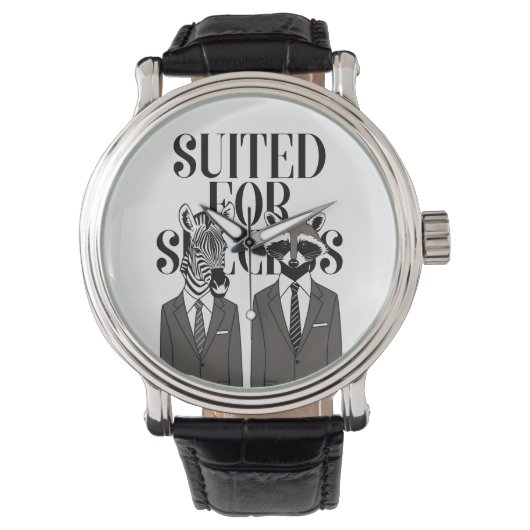 Wild at Heart: The Suited Elite Tee 腕時計 (正面)