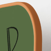 Wild At Heart Whimsical Pink Pickleball Paddle  ピックルボールラケット (左詳細)