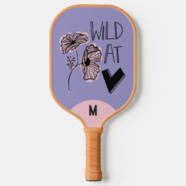 Wild At Heart Whimsical Purple Muted Lavender  ピックルボールラケット