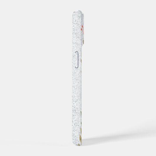 Wild Autumn Botanicals Personalize Name iPhone 15ケース (右側面)