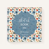 Wild Autumn Flowers ノートブック (正面)