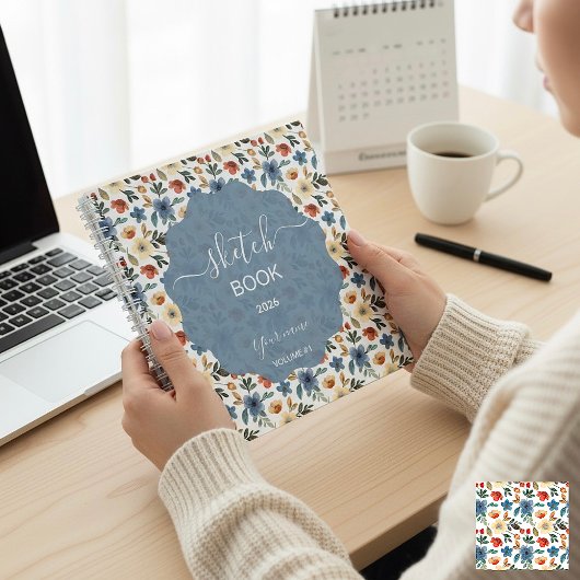 Wild Autumn Flowers ノートブック