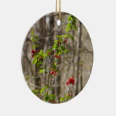 Wild Azalea Bush at Smoky Mountains セラミックオーナメント (右)