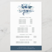 Wild Azureの価格とサービス チラシ (正面)