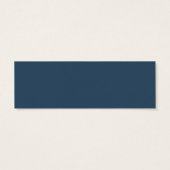 Wild Azureブライダルレジストリ挿入カード |ミニ (裏面)