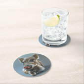 Wild Baby Boar Coaster 2 ラウンドペーパーコースター (インサイチュ)