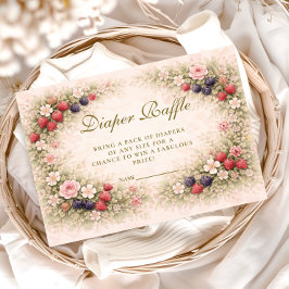 Wild Berry Garden Diapper Raffle エンクロージャーカード
