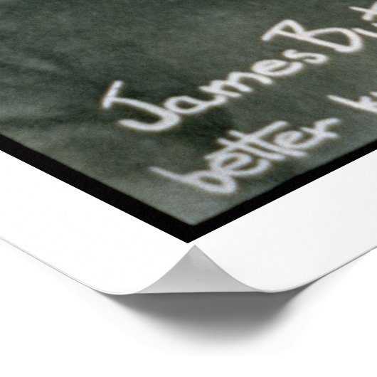 Wild Bill' Hickok （写真b/w） ポスター (角)