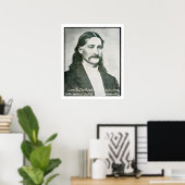 Wild Bill' Hickok （写真b/w） ポスター (ホームオフィス)